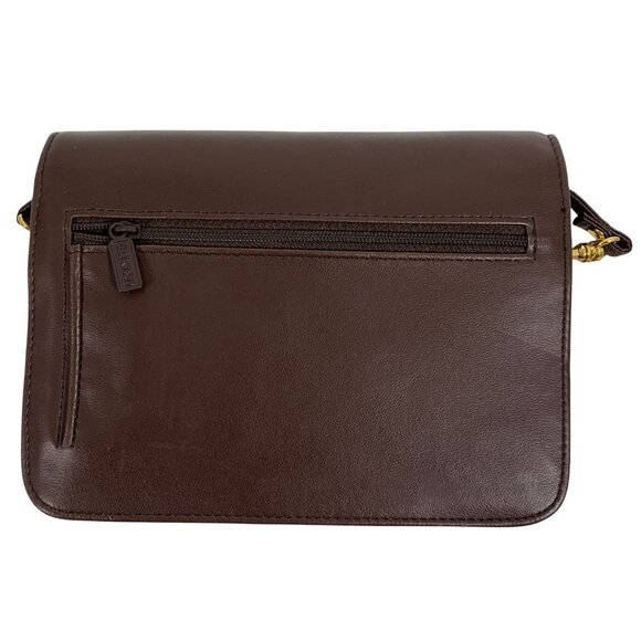 NWT Vintage BUXTON Style Sac Mini-Bag Brown Leather Wallet Clutch Purse Bag - Picture 7 of 10